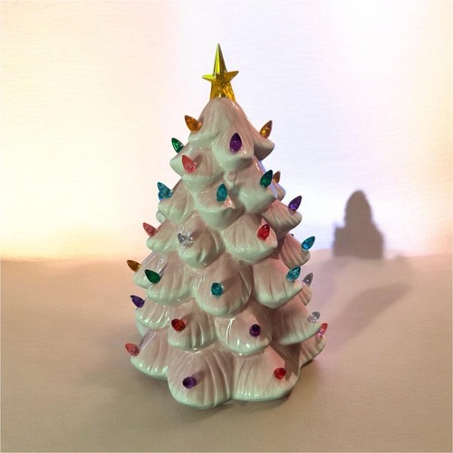 Lighted ceramic christmas - ceramic, tree