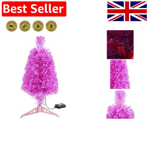 60cm pink fibre optic - pink,