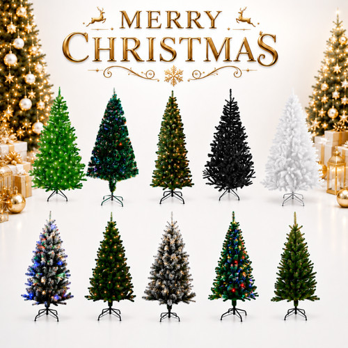 Christmas tree 2ft 3ft 4ft - 3ft, 5ft